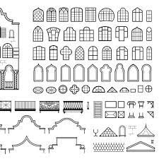 Facade Elements Of A Classical Building