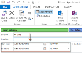 how to convert email to appointments in