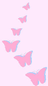 Cute pink butterfly wallpaper ...