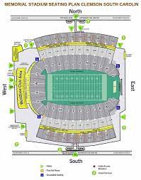 memorial stadium clemson seating chart