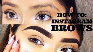 how to insram brows viirdii you