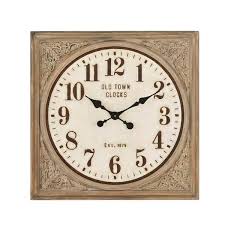 Large Square Wall Clock