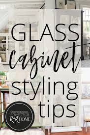 Glass Cabinet Styling Ideas Roost