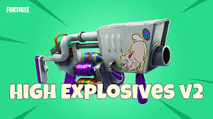 It dispenses weapons and it accepts a form of currency. Fortnite High Explosives Limited Time Mode Returns Fortnite