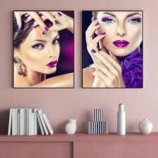 s makeup wall decor painting making