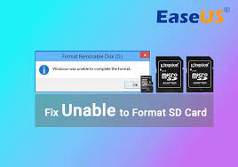 Impossible de formater carte SD sur Windows ou Android[Résolu] - EaseUS