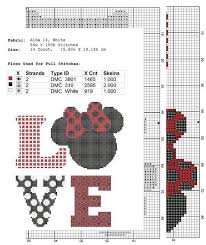 Disney Cross Stitch Pattern Love Pdf Pattern Threads Funny