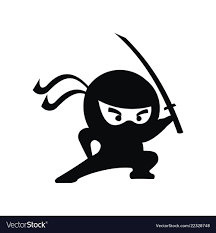 ninja royalty free vector image