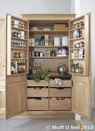 Our selection of kitchen storage cabinets, racks, and furniture will help keep your cookware and ingredients in order. Pin By Shannon Lam On Armoire Redo Pinterest Freestanding Kitchen Kitchen Storage Units Kitchen Larder Units