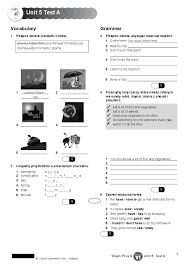 Steps Plus VI Test U5 A - Pobierz pdf z Docer.pl