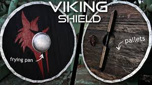 Homemade Viking Shield Completely From Scrap With Frying Pan Shield Boss