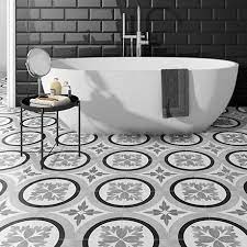 Victorian Black And White Tiles