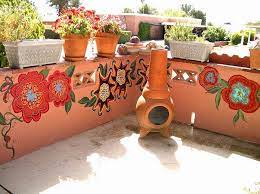 Mexican Style Decor Outdoor Wall Decor