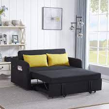56 convertible sleeper sofa bed with