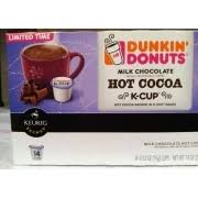 dunkin donuts milk chocolate hot cocoa