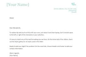 Use this accessible template to create personal stationery for a letter with a fresh look when an email won't do. 74 For Personal Letterhead Samples Resume Format