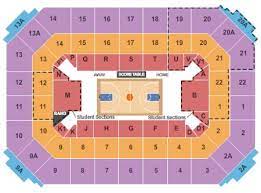 allen fieldhouse seating chart rows