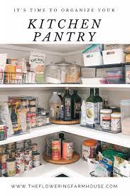 Kitchen Pantry Organization The