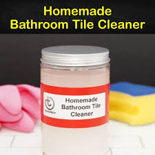 6 easy to make bathroom tile cleaner