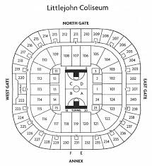 38 Abundant Littlejohn Coliseum Seating