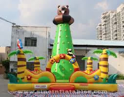 7m High Jungle Bear Kids Inflatable