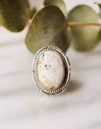 white buffalo turquoise ring subject