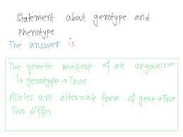 the genetic makeup of an organism