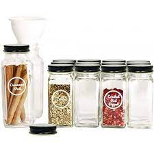 spiceluxe premium spice jar set 14