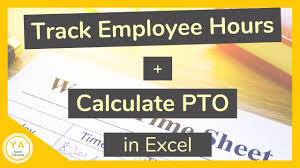 calculate pto in excel tutorial