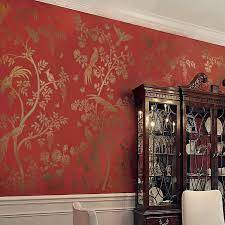 Mural Stencil Wallpaper Stencil