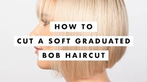 Bob haircut.search instead for graduated bob haircut. How To Cut Hair Soft Graduated Bob Haircut Tutorial Lesson Mig Training Youtube