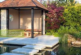 Garden Pavilion With Stock Photo By