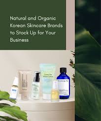organic korean skincare brands