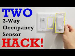 Two Occupancy Sensor 3 Way Switch