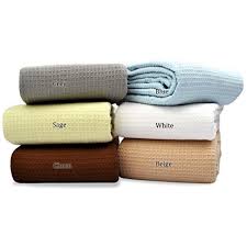 Cotton Throw Blanket Queen 90 X 90 Inches Beige Breathable Thermal Blankets Ultra Cozy Light Weight Waffle Design Easy Care Q Walmart Com Walmart Com