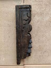 Indian Antique Wooden Wall Bracket Hand