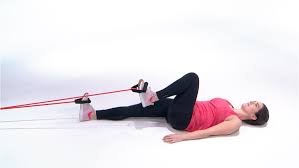 resistance band ab workout for a strong