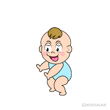 free standing baby boy cartoon image