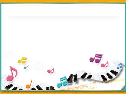 Piano Music Notes With Frames Ppt Backgrounds Piano Music Notes