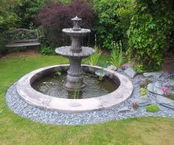 Stone Garden Fountains Garden Water