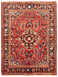 hand knotted wool dark copper rug