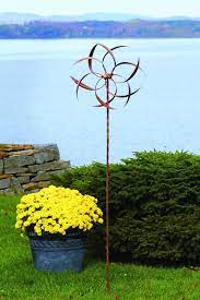 garden spinners an easy way to add