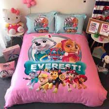 Cotton Paw Patrol Pups Double Queen Bed