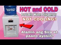 how to fix water dispenser cooling