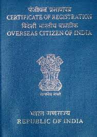 re issuance of oci card