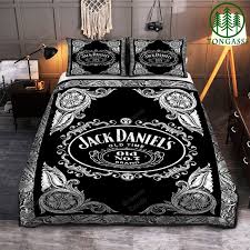 whiskey jack daniels no 7 quilt bedding
