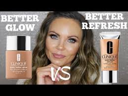 All makeup new in makeup clean makeup makeup bestsellers makeup value & gift sets choosing a color may automatically update the product photos that are displayed to match the selected color. New Clinique Even Better Refresh Hydrating Foundation Review Comparing It To Even Better Glow Youtube