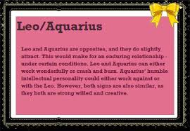 Leo Man And Aquarius Woman Compatibility Horoscope Smart