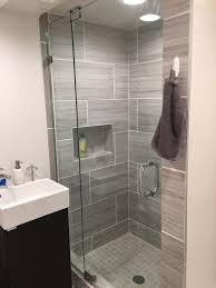 Small Bathroom Frameless Shower Door
