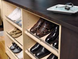 closet shoe storage ideas for a well